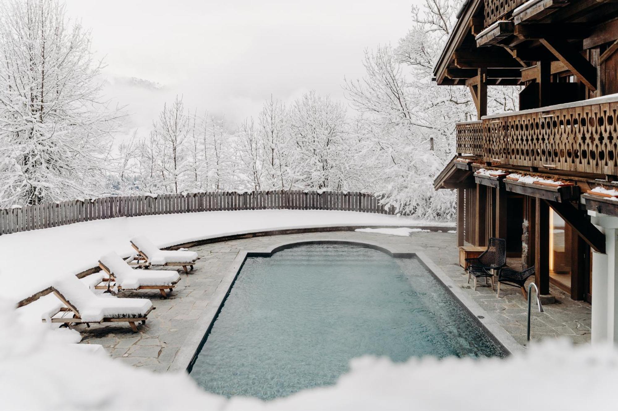 Les Chalets Du Mont D'Arbois & Spa, Megeve Luaran gambar